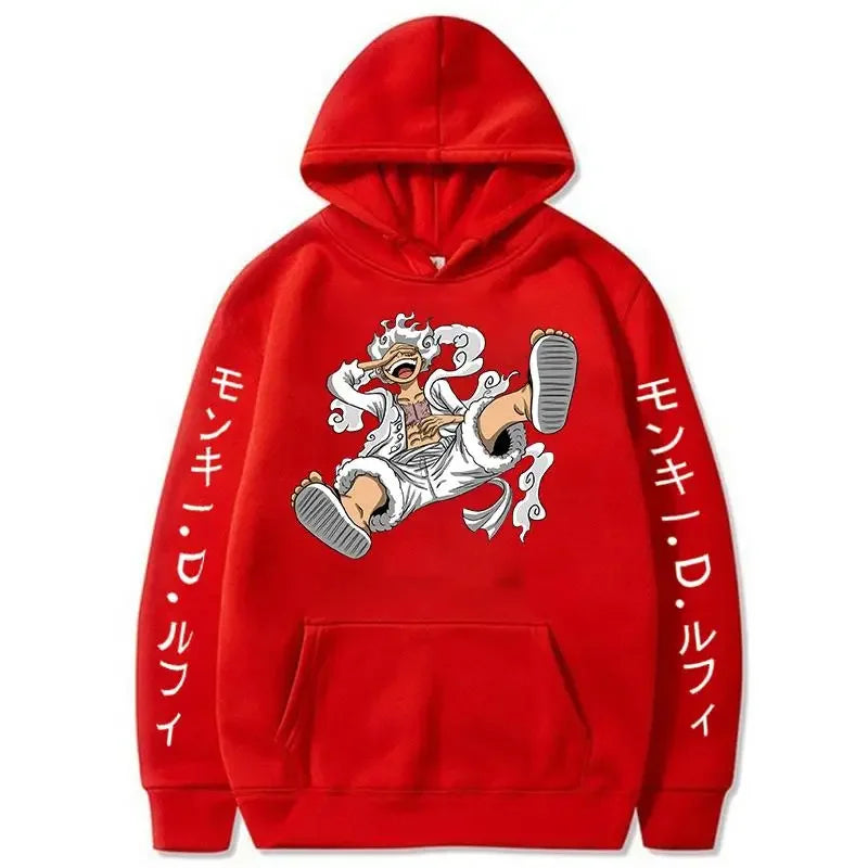 Gear 5 Luffy Hoodie "One Piece"