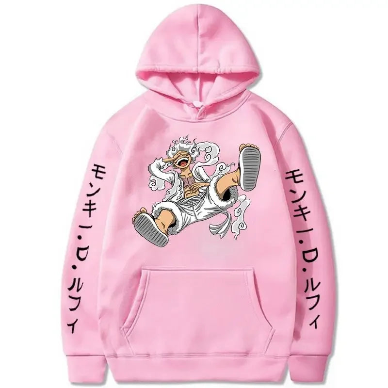 Gear 5 Luffy Hoodie "One Piece"