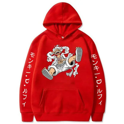 Gear 5 Luffy Hoodie "One Piece"